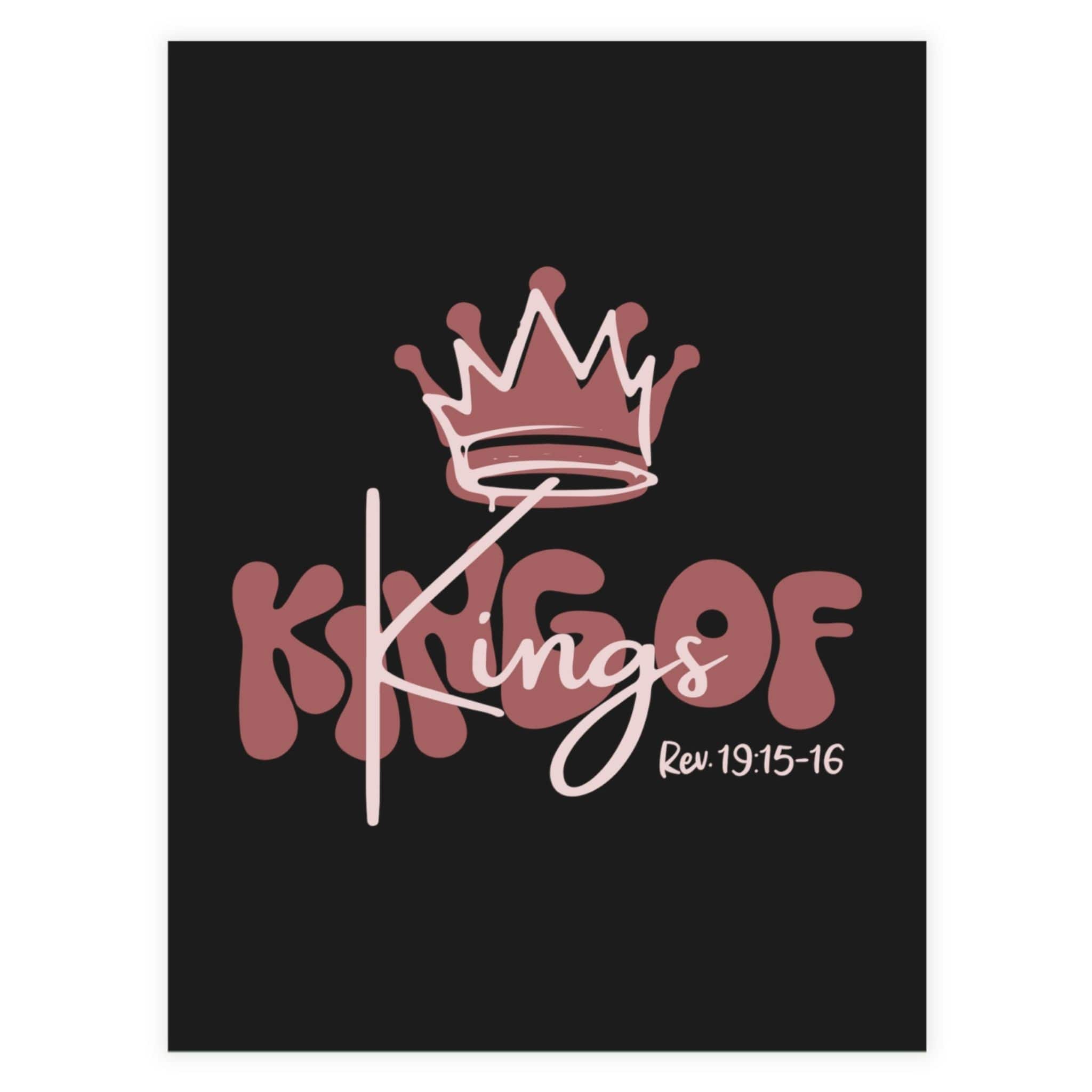 King Of Kings, Pink - Postcard Bundles