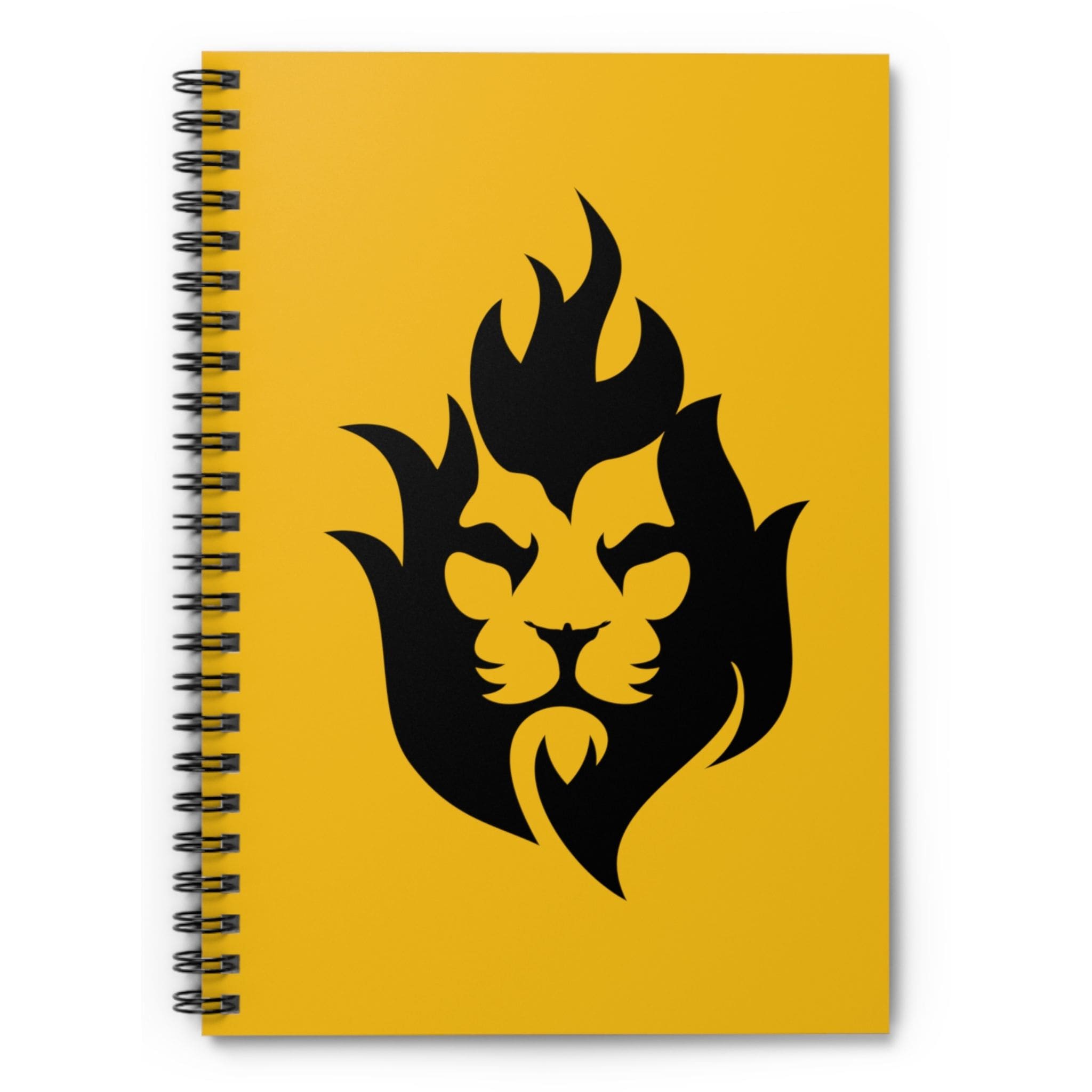 Lion Fire - Spiral Notebook