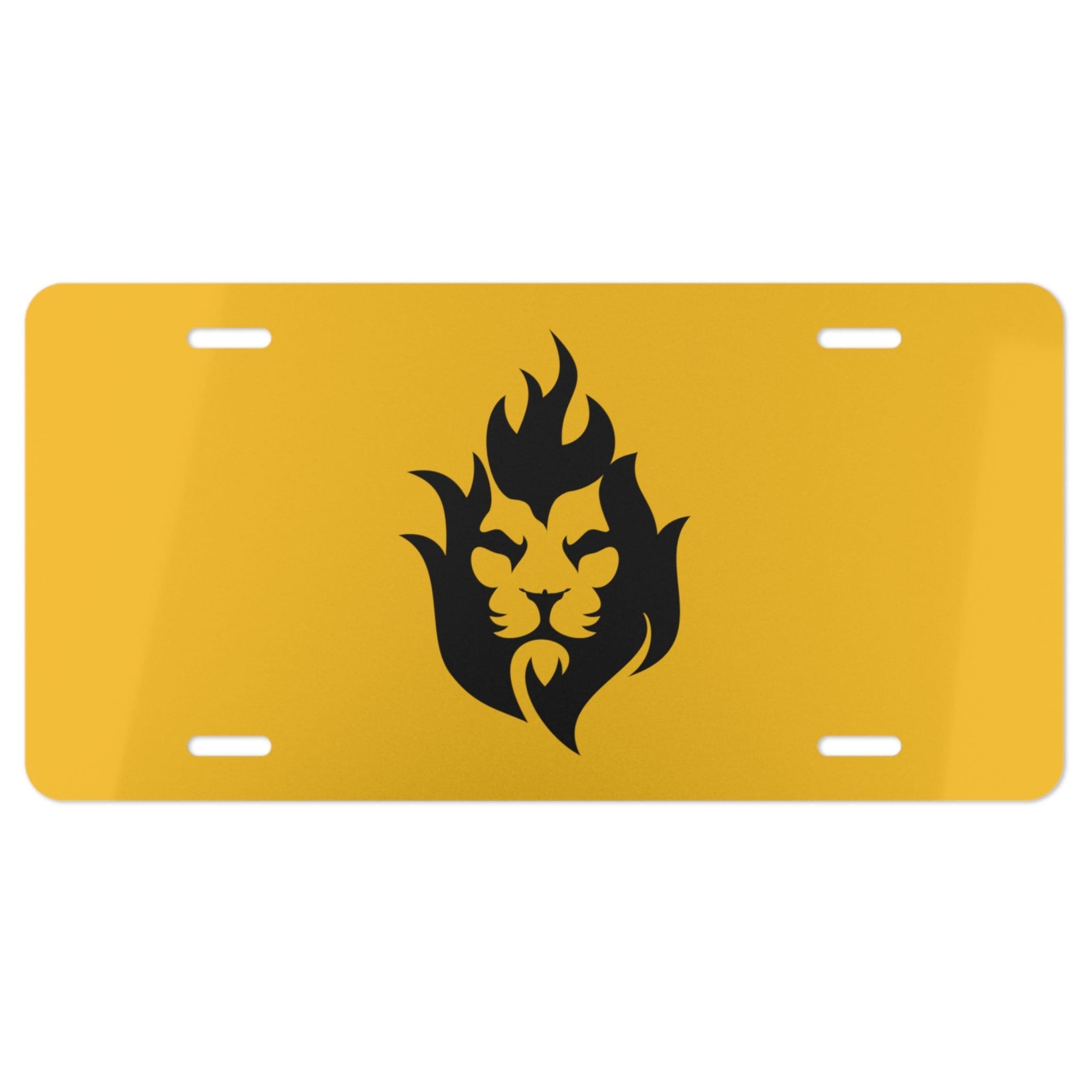 Lion Fire - Vanity Plate