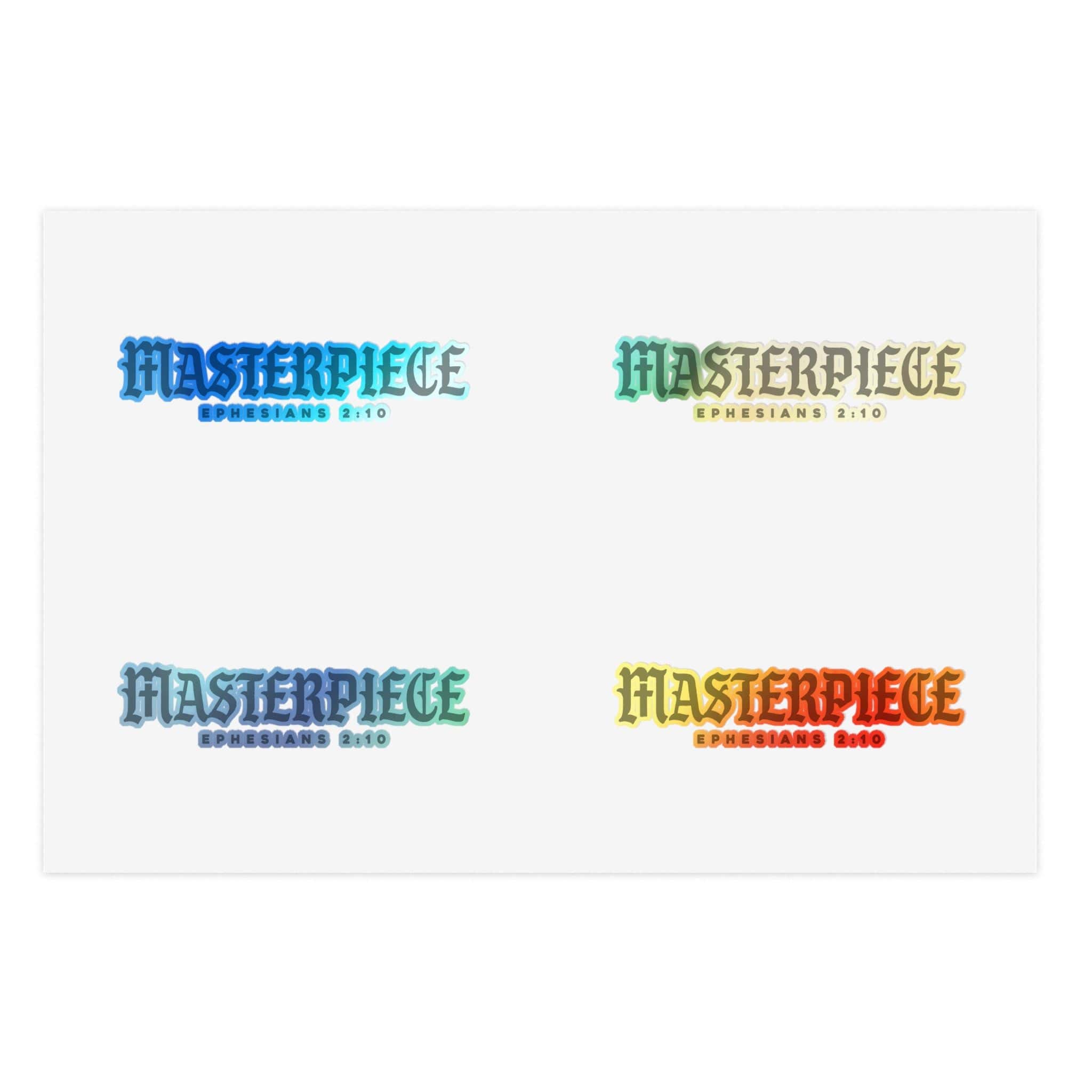Masterpiece - Sticker Sheet