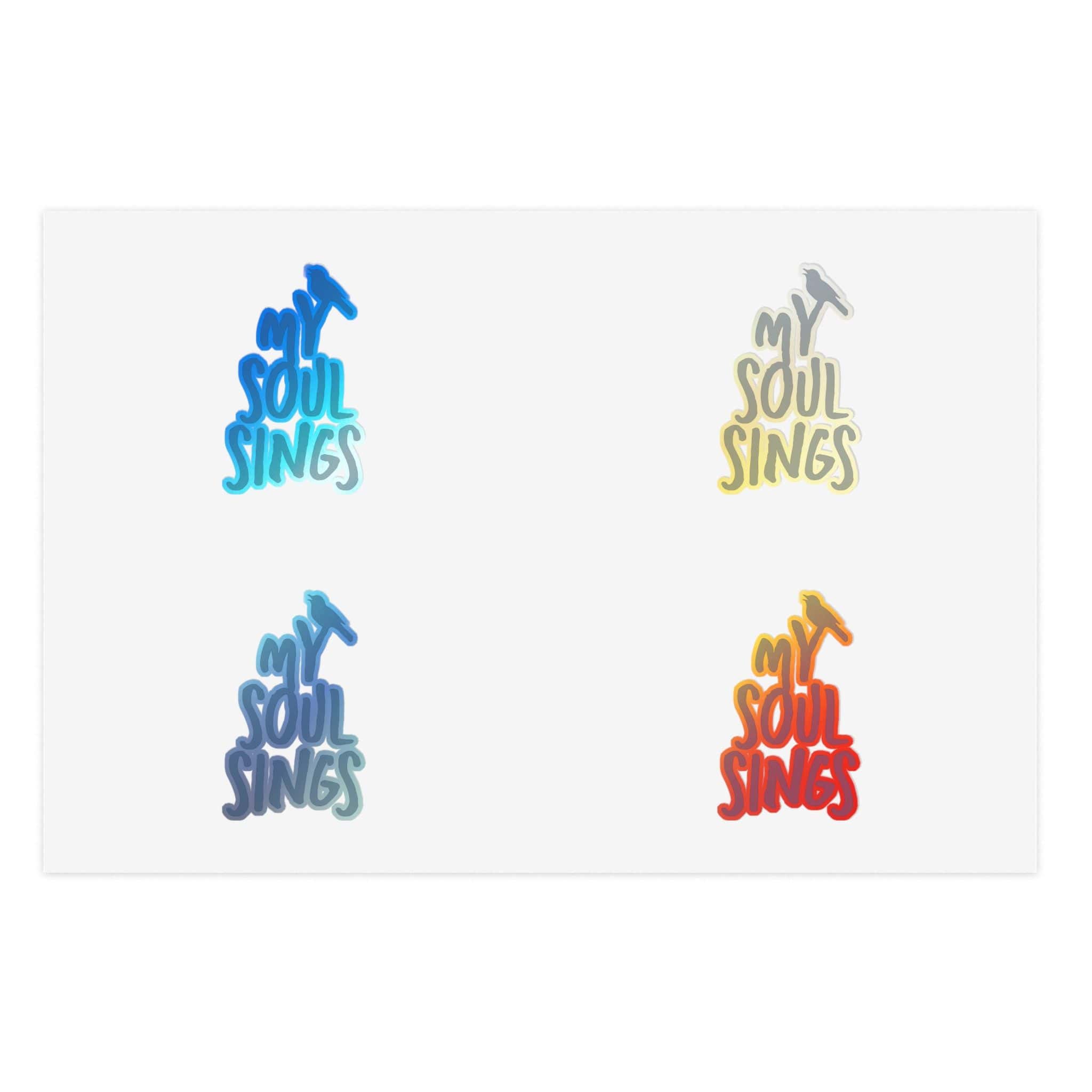 My Soul Sings - Sticker Sheet