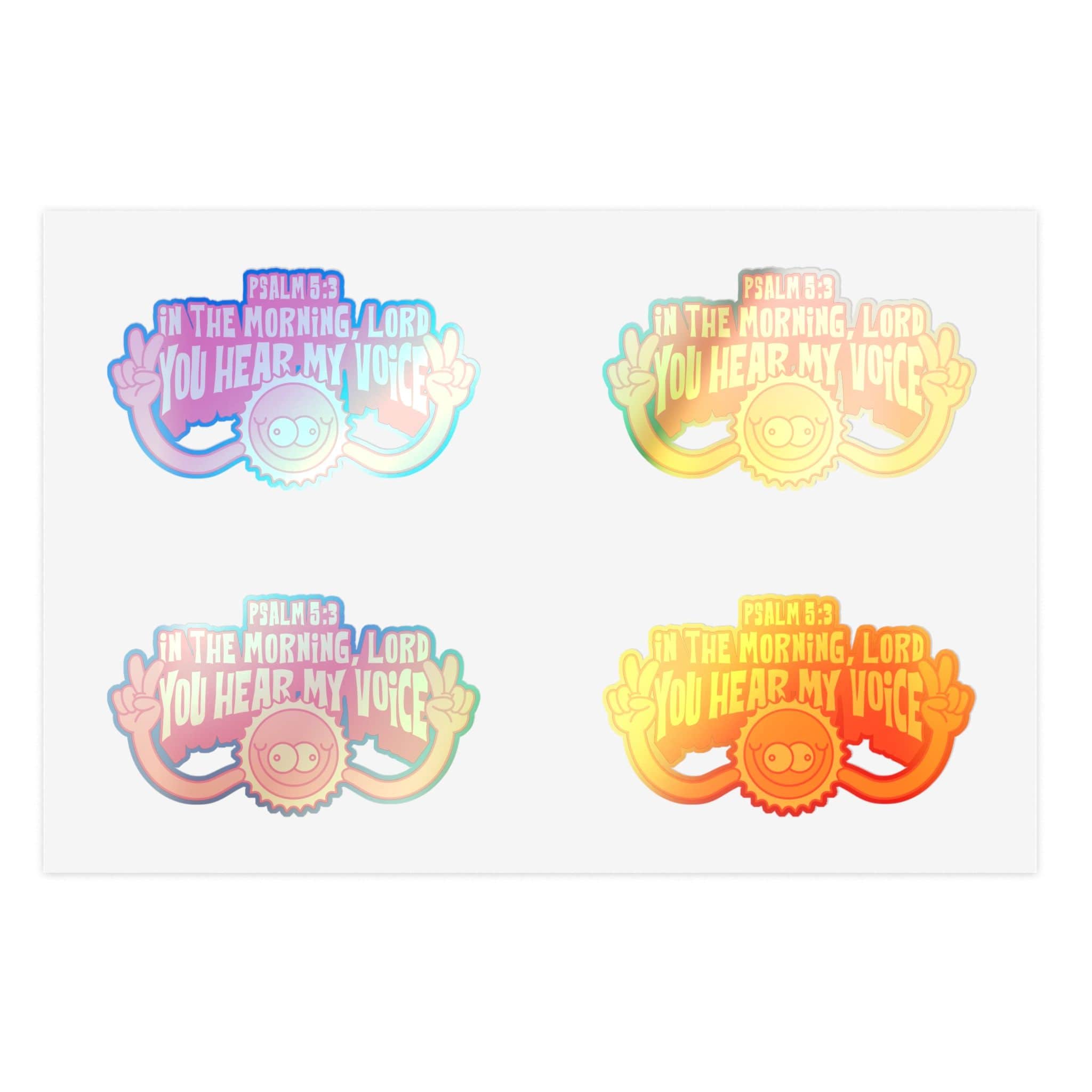 In The Morning - Sticker Sheet