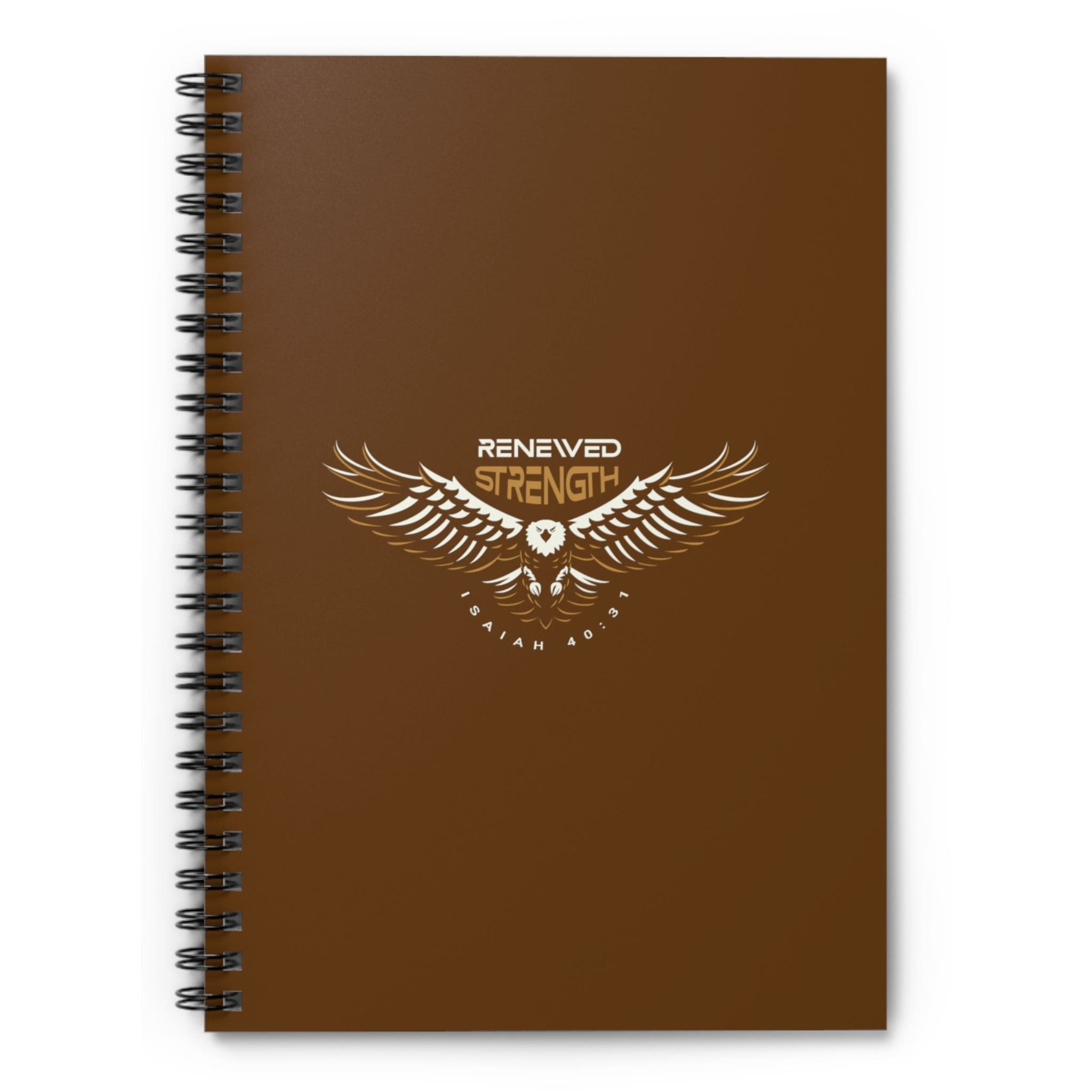 Renewed Strength - Spiral Notebook