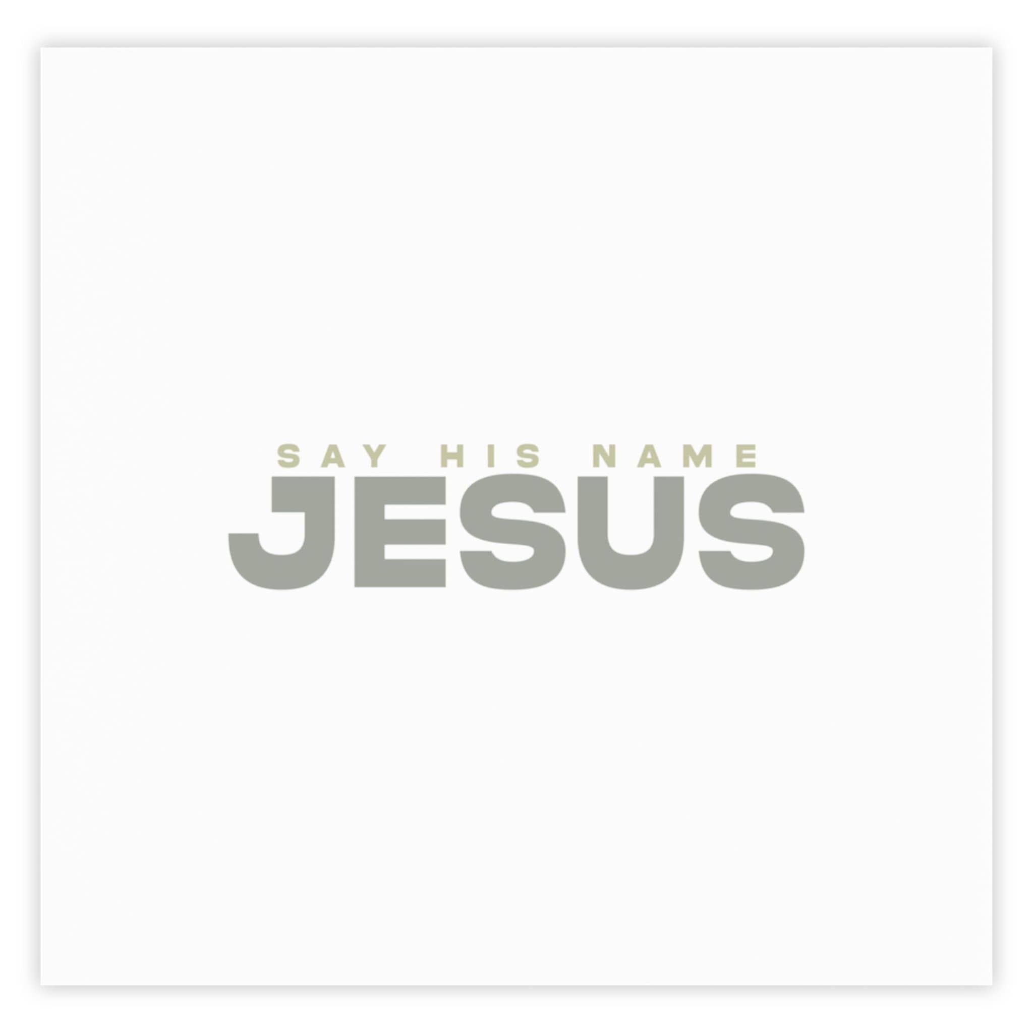 Say His Name Jesus - Post-it® Note Pads