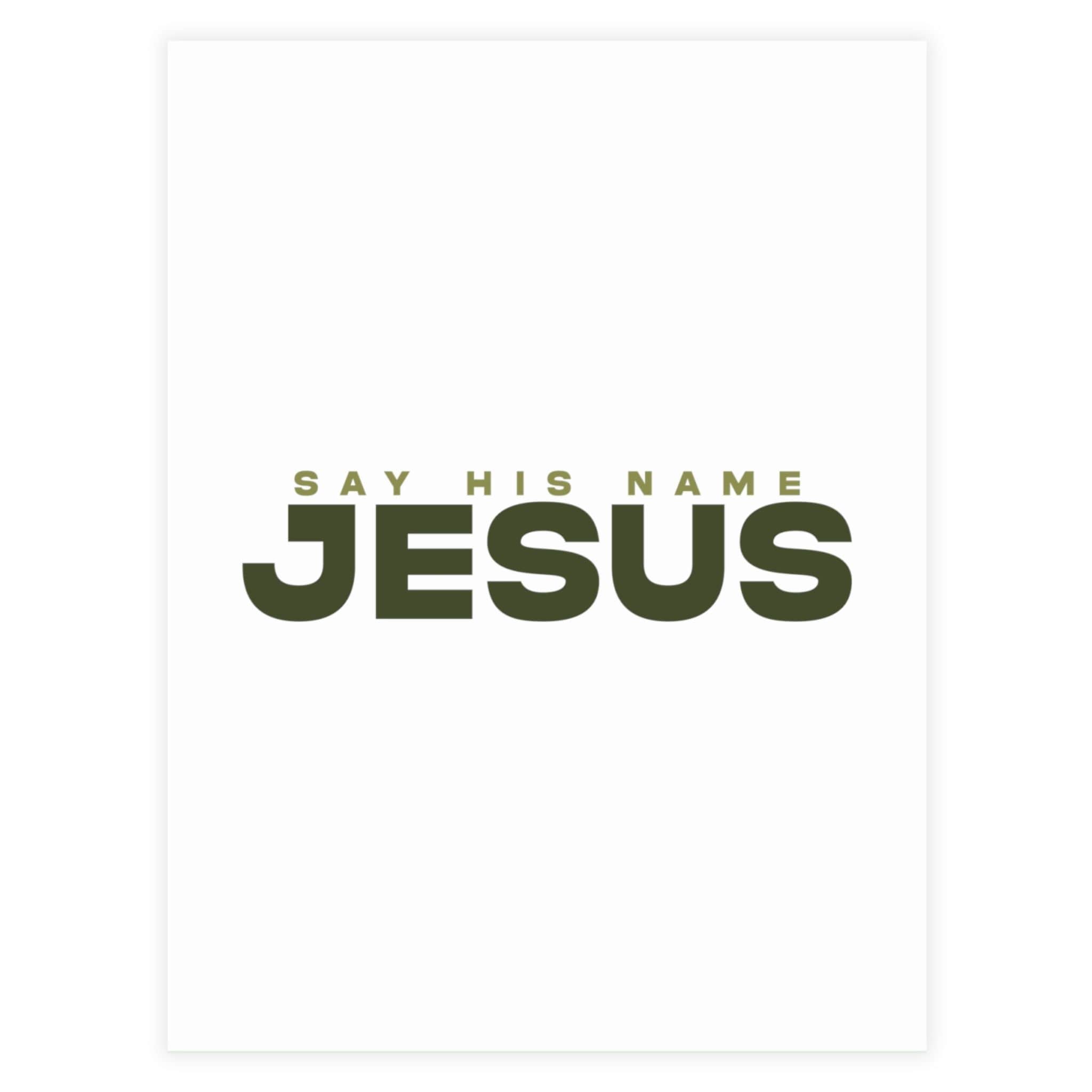Say His Name Jesus - Postcard Bundles