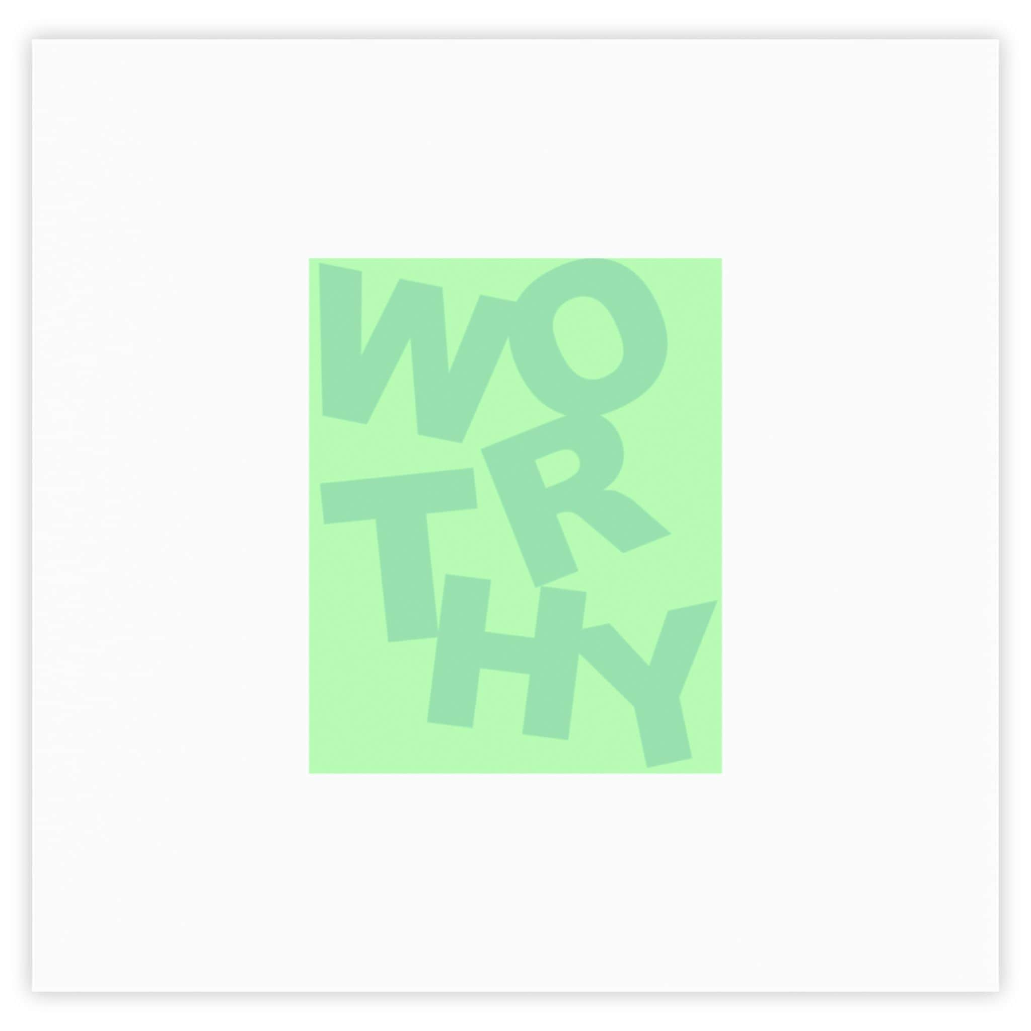 Worthy, Green - Post-it® Note Pads